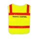 QLD Traffic Control Poncho with Orange Reflective Tape