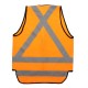 NSW Rail X-Back Safety Vest with Tail